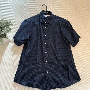Old Navy Dark Blue Button Down Shirt